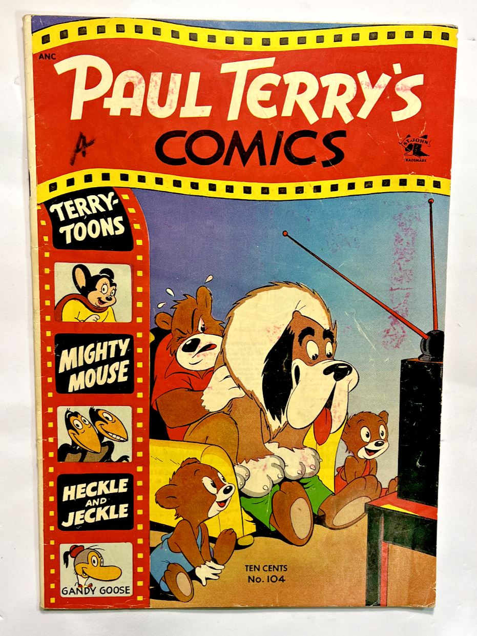1953 Paul Terry's Comics # 104 VG