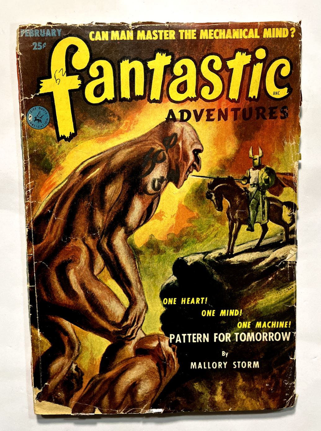 1951 Fantastic Adventures VOl 14 # 2 VG Pulp