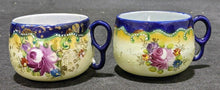 Load image into Gallery viewer, Lot of Assorted Unmarked Nippon - Sugar Bowl, Saucers, Teacups - Hand Painted
