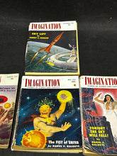 Load image into Gallery viewer, 1953 Imagination Stories of Science and Fantasy 4books, VG+ Condition
