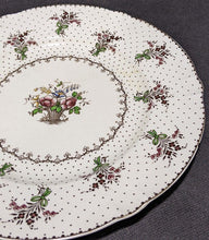 Load image into Gallery viewer, 4 Minton Dinner Plates - Byron, Wine Flowers - Made in England - 10.5&quot;
