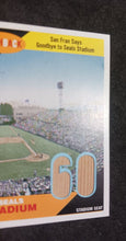 Load image into Gallery viewer, 2009 Topps Heritage Flashback Relic Seals Stadium #FSR-SS Ex-Mint Condition
