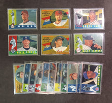 Load image into Gallery viewer, 2009 Topps Heritage Chrome Holo Baseball Cards Lot of 17
