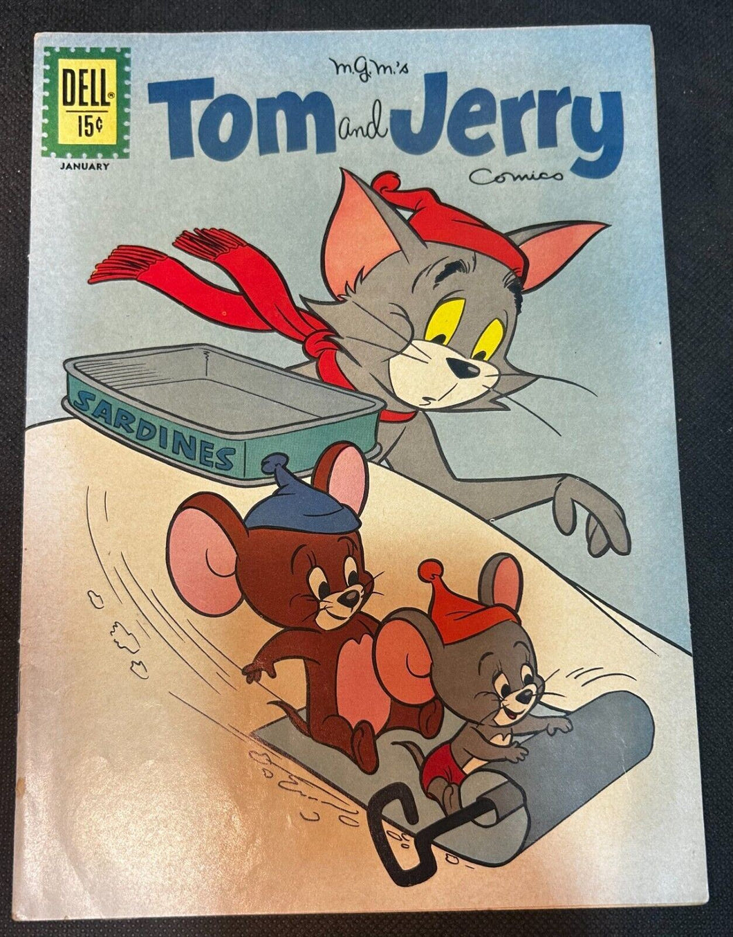 1962 Dell Comics Tom And Jerry Vol 1 Issue 209, VF-NM