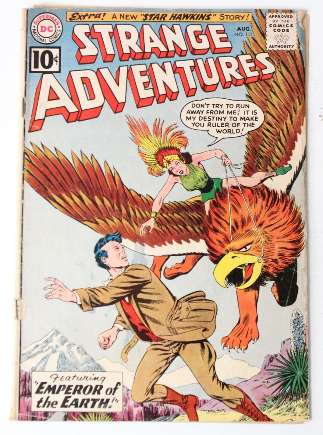 Strange Adventures (1950 1st Series) #131