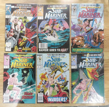 Load image into Gallery viewer, 1988 Sub-Mariner Vol.1 #2,3,4,5,6,8, Marvel Comics, High Grade (Lot of 6)
