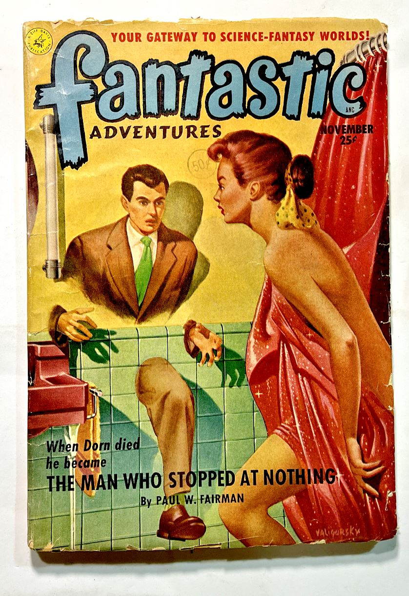 1951 Sept. Fantastic Adventures Vol. 13 #11 Pulp Comic Very Good