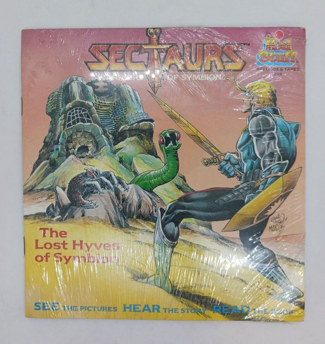 Sectaurs Warriors of Symbion - The Lost Hyves of Symbion Talking Record Book