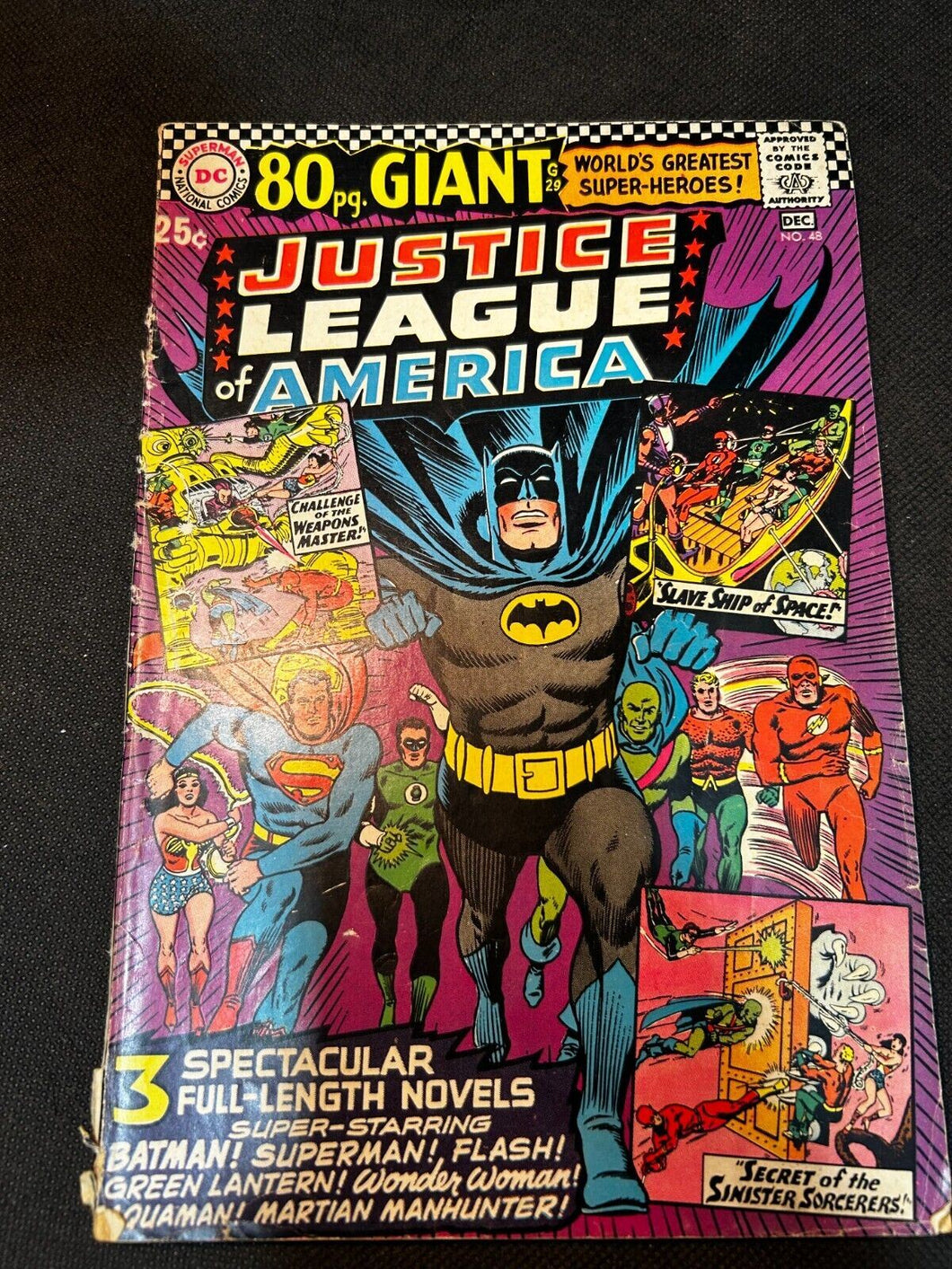1966 DC Comics Justice League of America Issue 48, G+ condition