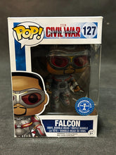 Load image into Gallery viewer, Funko Pop Captain America Civil War Falcon, EX
