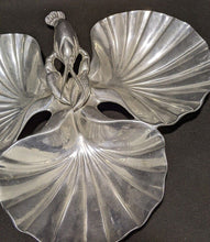Load image into Gallery viewer, Bruce Fox Design Divided Three Shell Tray With Lobster Handle
