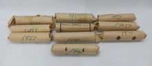 Load image into Gallery viewer, 1951 Canadian Pennies (50 coins per roll) 10 Rolls

