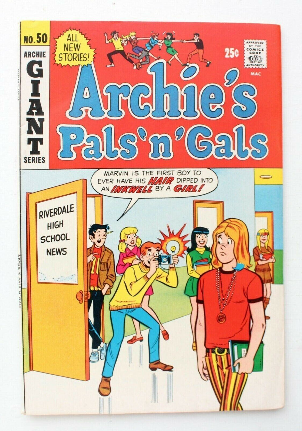 Archie's Pals 'n' Gals (1955 Series) #50 in VF- Shape