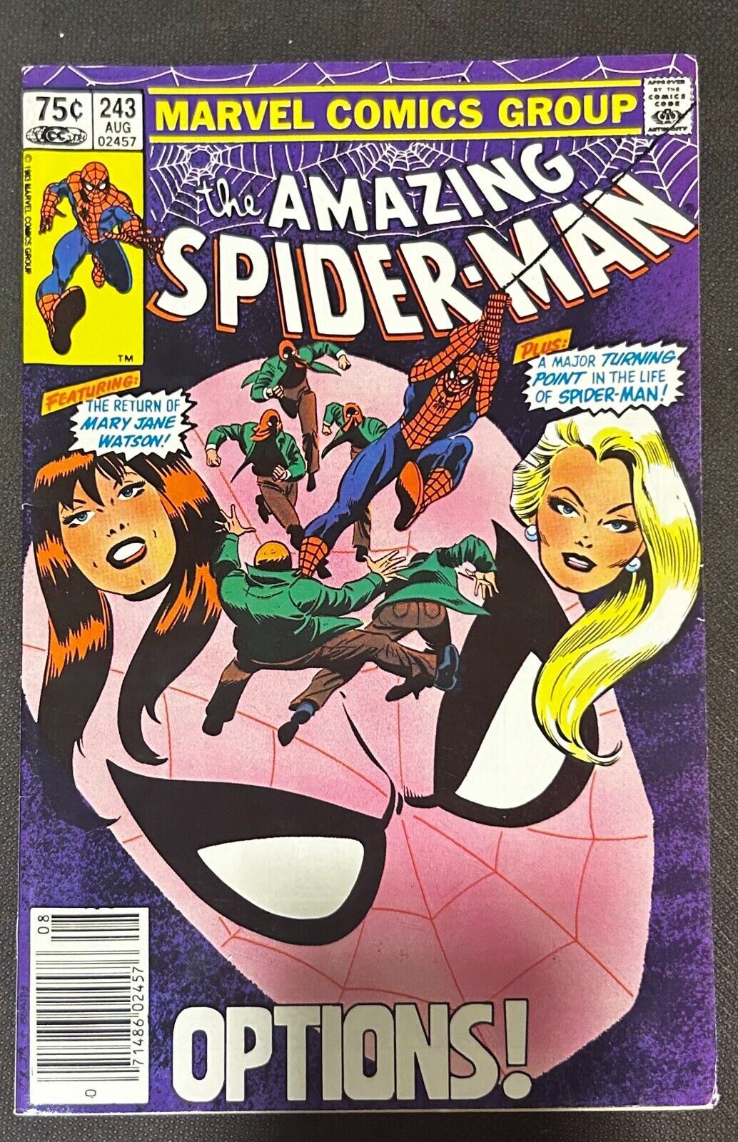 1983 Marvel Comics The Amazing Spider-man Issue 243, VF+