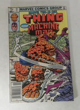 Load image into Gallery viewer, 1982 The Thing vs Machine Man Vol.1 #93 Two-In-One, Marvel, CDN Var FN/VF 7.0
