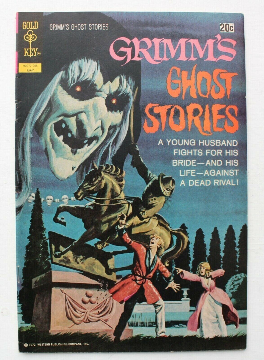 Grimm's Ghost Stories (1972 Gold Key) #3 Rare 20 Cent Price Variant