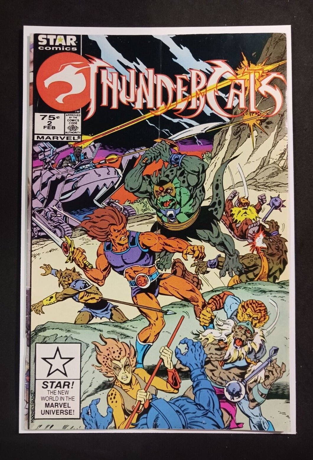 Thundercats #2 1986 Marvel Comics Canadian Price Variant , VG 4.0