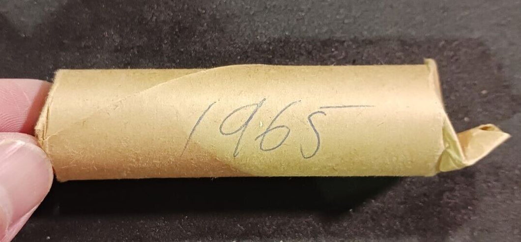 1965 Canadian Nickel Roll (Canada 5 cent) (40 coins per roll) 1 Roll