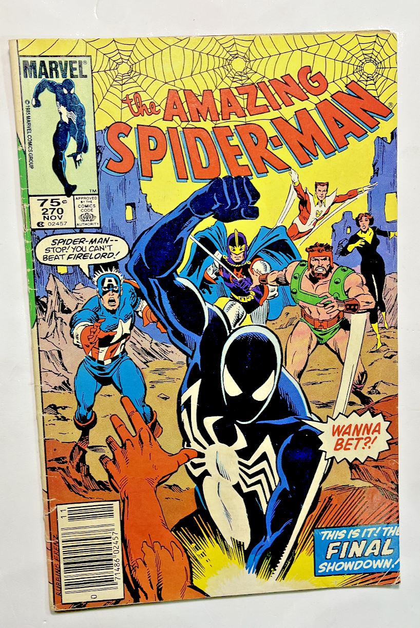 1985 The Amazing Spiderman Vol. 1 #270, Marvel, CPV, Canadian Price Variant, VG