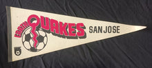 Load image into Gallery viewer, San Jose Earthquakes - NASL North American Soccer League 30&quot; Pennant
