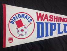 Load image into Gallery viewer, Washington Diplomats - NASL North American Soccer League 30&quot; Pennant
