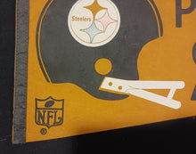 Load image into Gallery viewer, 1960s Pittsburgh Steelers 2 Bar - NFL National Football League 30&quot; Pennant
