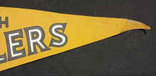 Load image into Gallery viewer, 1960s Pittsburgh Steelers 2 Bar - NFL National Football League 30&quot; Pennant

