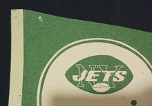 Load image into Gallery viewer, 1960s New York Jets Single Bar - NFL National Football League 30&quot; Pennant
