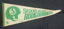 Load image into Gallery viewer, Saskatchewan Roughriders Single Bar - CFL Canadian Football League 30&quot; Pennant
