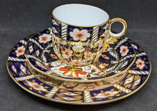 Load image into Gallery viewer, ROYAL CROWN DERBY Bone China Demitasse Trio Set - Imari 2451
