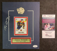 Load image into Gallery viewer, Connor McDavid Signed Erie Otters w/ JSA COA AI7495
