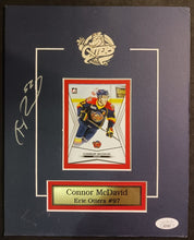 Load image into Gallery viewer, Connor McDavid Signed Erie Otters w/ JSA COA AI7495
