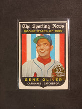 Load image into Gallery viewer, 2008 Topps Heritage 50th Anniversary 1959 Buybacks #135 Gene Oliver Brown Back
