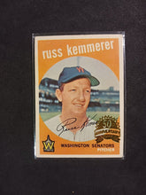 Load image into Gallery viewer, 2008 Topps Heritage 50th Anniversary 1959 Buybacks #191 Russ Kemmerer Brown Back
