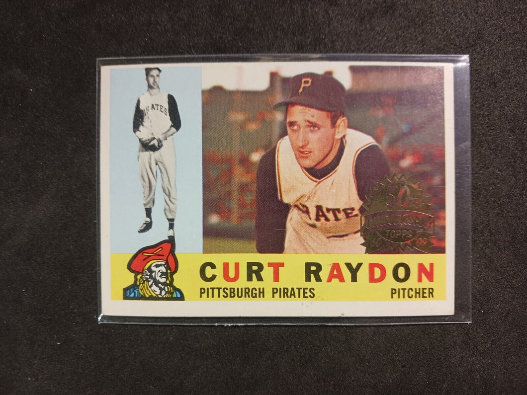 2009 Topps Heritage 50th Anniversary 1960 Buybacks #49 Curt Raydon White Back