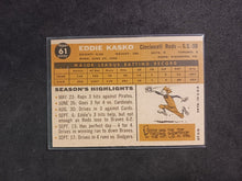 Load image into Gallery viewer, 2009 Topps Heritage 50th Anniversary 1960 Buybacks #61 Eddie Kasko White Back
