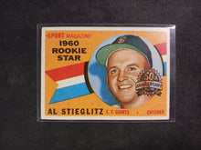 Load image into Gallery viewer, 2009 Topps Heritage 50th Anniversary 1960 Buybacks #144 Al Stieglitz Brown Back
