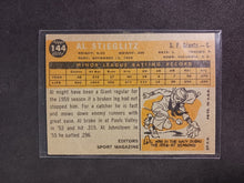 Load image into Gallery viewer, 2009 Topps Heritage 50th Anniversary 1960 Buybacks #144 Al Stieglitz Brown Back
