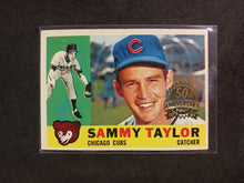 Load image into Gallery viewer, 2009 Topps Heritage 50th Anniversary 1960 Buybacks #162 Sammy Taylor Brown BK B
