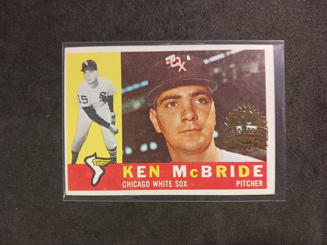 2009 Topps Heritage 50th Anniversary 1960 Buybacks #276 Ken McBride White Back B