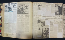 Load image into Gallery viewer, 1941-1943 Best Extraordinary Vintage Scrapbook on Boxing (18.5&quot;x18.5&quot;x3&quot; thick)
