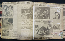 Load image into Gallery viewer, 1941-1943 Best Extraordinary Vintage Scrapbook on Boxing (18.5&quot;x18.5&quot;x3&quot; thick)
