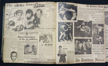 Load image into Gallery viewer, 1941-1943 Best Extraordinary Vintage Scrapbook on Boxing (18.5&quot;x18.5&quot;x3&quot; thick)
