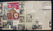 Load image into Gallery viewer, 1941-1943 Best Extraordinary Vintage Scrapbook on Boxing (18.5&quot;x18.5&quot;x3&quot; thick)

