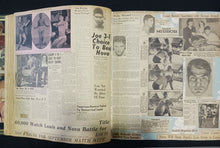 Load image into Gallery viewer, 1941-1943 Best Extraordinary Vintage Scrapbook on Boxing (18.5&quot;x18.5&quot;x3&quot; thick)
