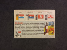 Load image into Gallery viewer, 1955 Topps Rails &amp; Sails Sub-Chaser #166 Short Print
