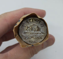 Load image into Gallery viewer, 1952 Canadian Nickel Roll (Canada 5 cent) (40 coins per roll) x 4
