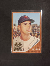Load image into Gallery viewer, 2011 Topps Heritage 50th Anniversary 1962 Buybacks #168 Leo Posada Brown Back B
