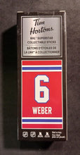 Load image into Gallery viewer, 2020 Tim Hortons NHL Superstar Collectable Sticks Weber #6 Sealed A
