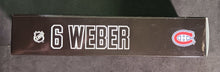 Load image into Gallery viewer, 2020 Tim Hortons NHL Superstar Collectable Sticks Weber #6 Sealed A
